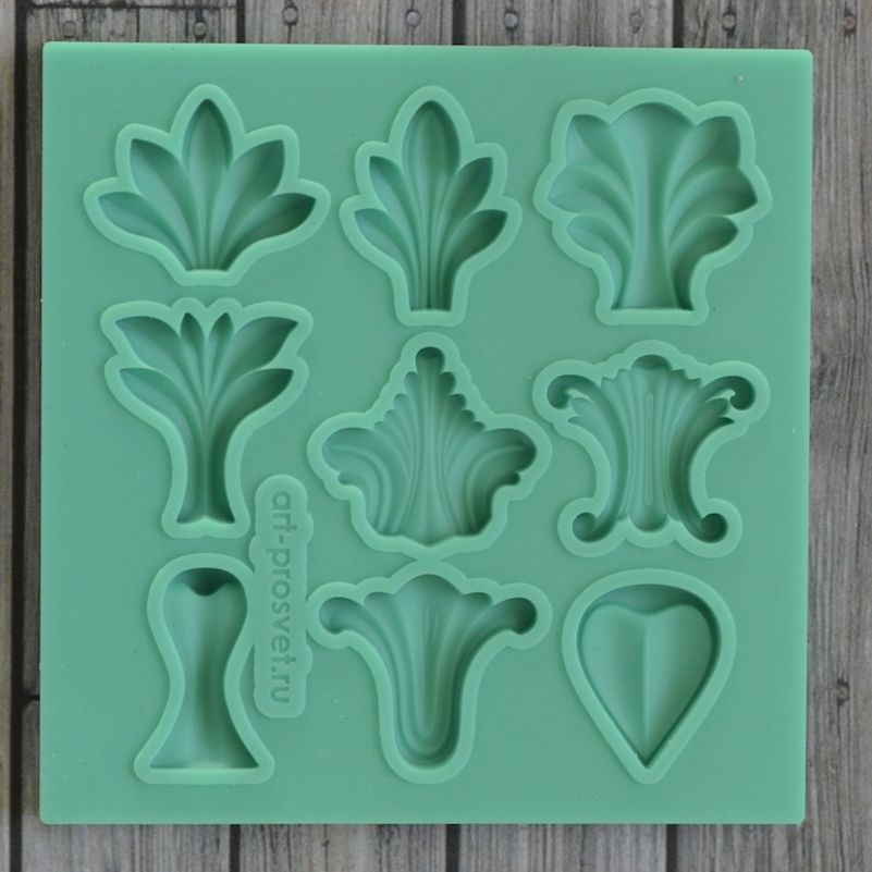 Молд набор "Декоративные элементы"