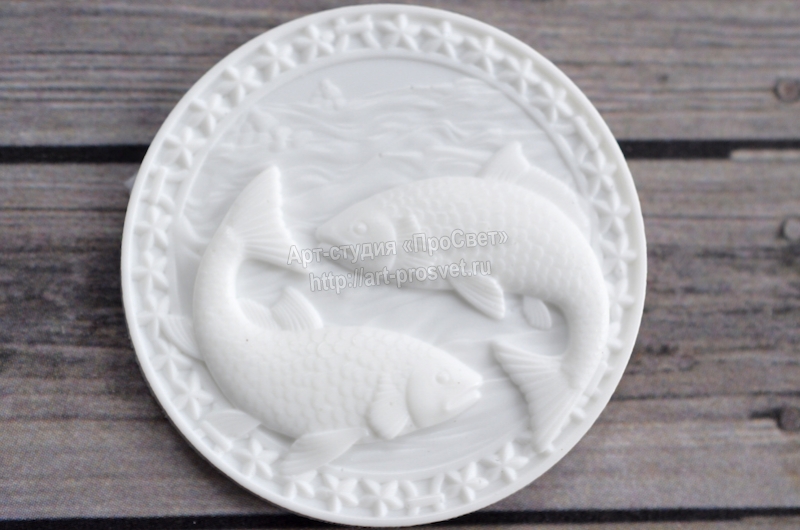 Молд набор "Знаки зодиака" Скорпион, Рыбы, Телец, Стрелец