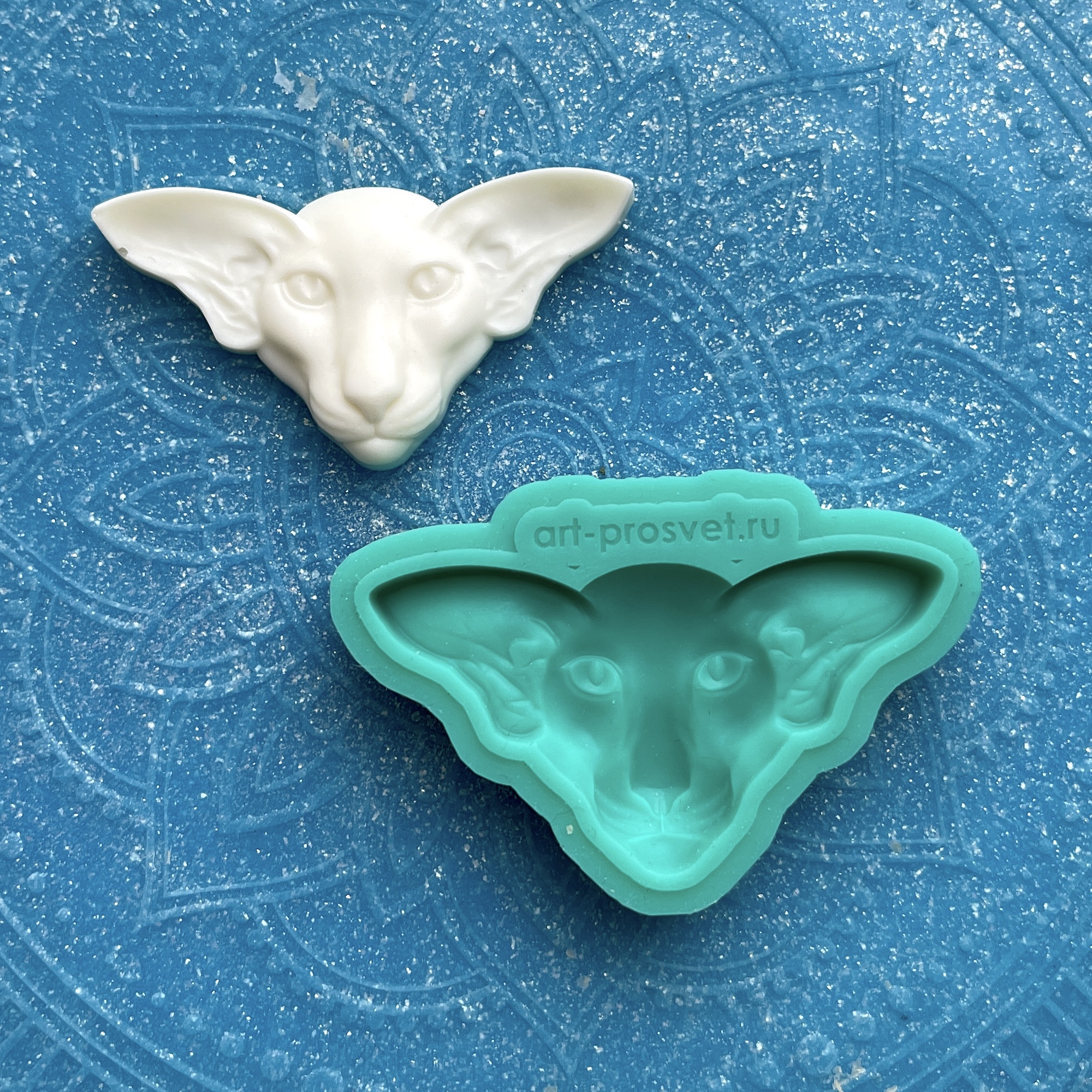 Молд "Ориентальная кошка 1" (S)