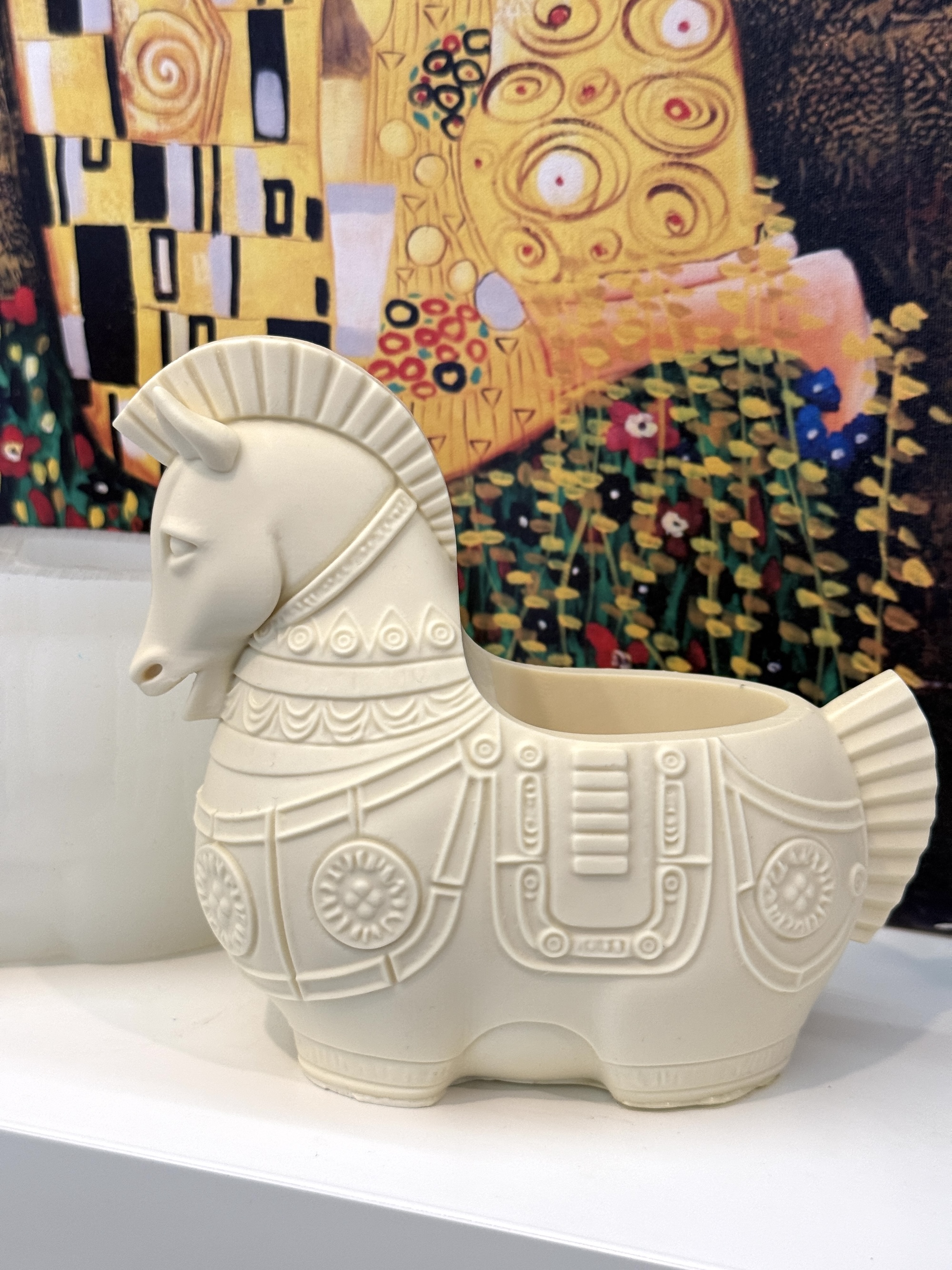 3D-молд "Кашпо-чарка Лошадка 1" (XL)