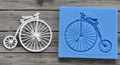 Молд "Ретро велосипед" малый