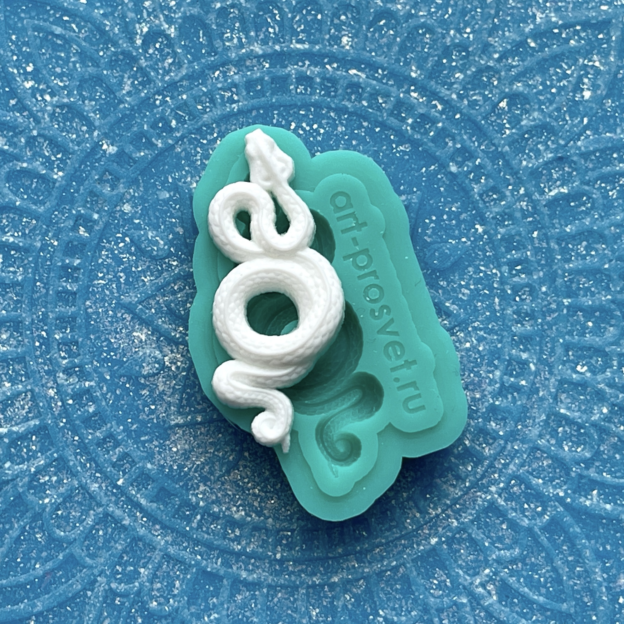 Молд "Змея щитоморник" (XS)