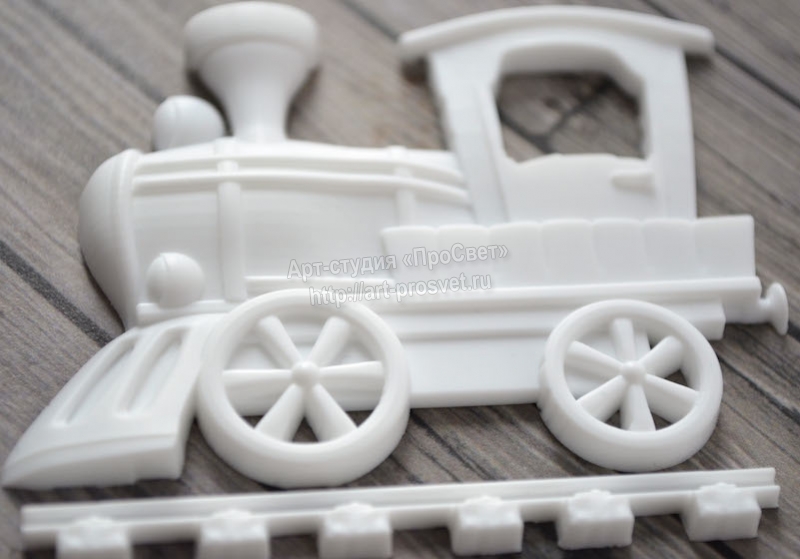 Молд "Паровозик"