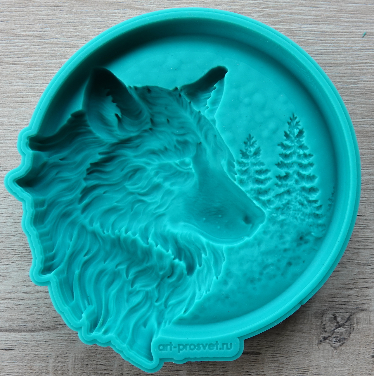 Молд "Панно Волк" (L)