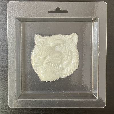 Пластиковая форма "Голова тигра 1"