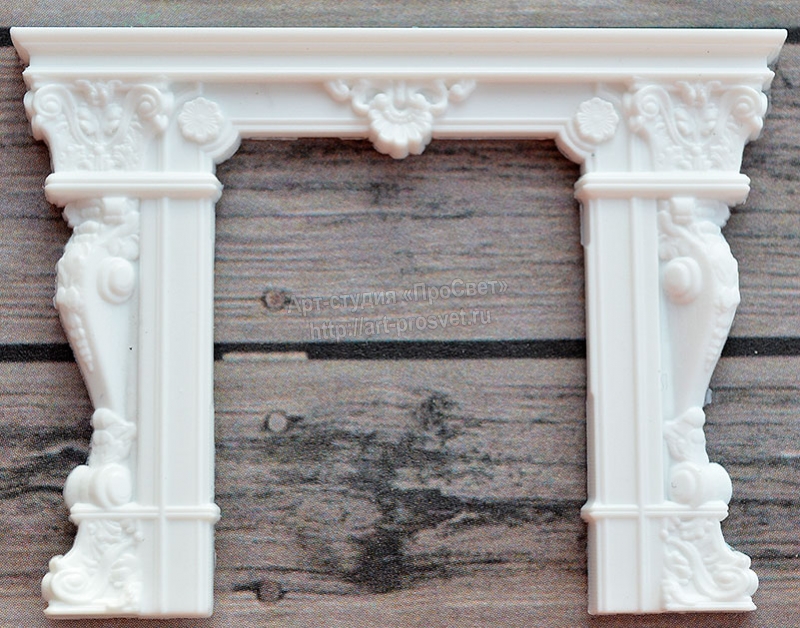 Молд "Каминный портал 3" малый