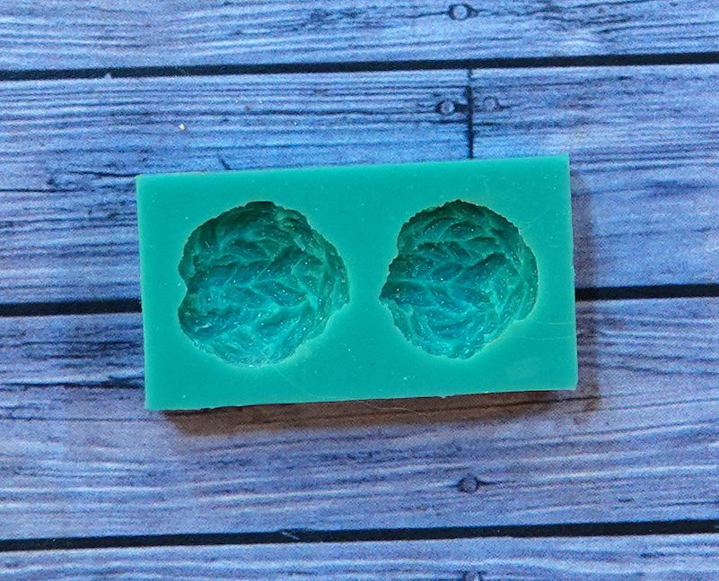 Молд "Вязанные пуговки 3" (XS)