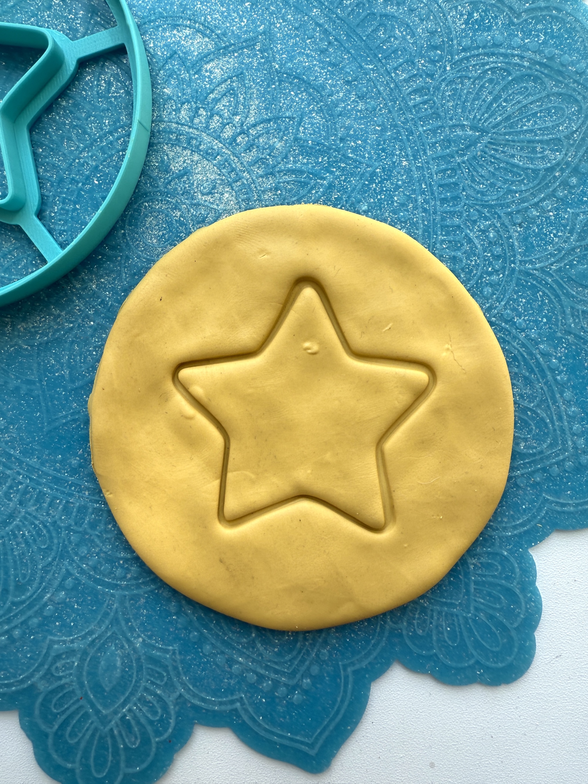 Форма-нож для теста, мастики, глины, по мотивам Игры в кальмара "Звезда"