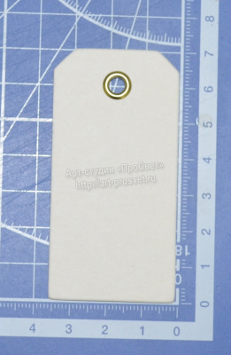 Набор тегов #1 с люверсами, 6 шт.