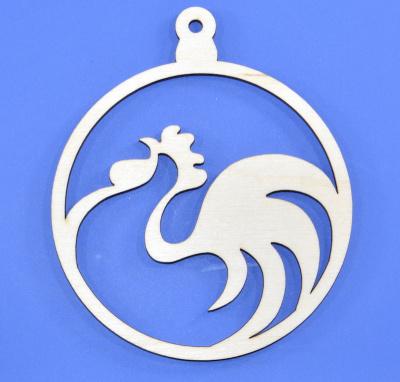 Деревянная заготовка "Ёлочная игрушка"