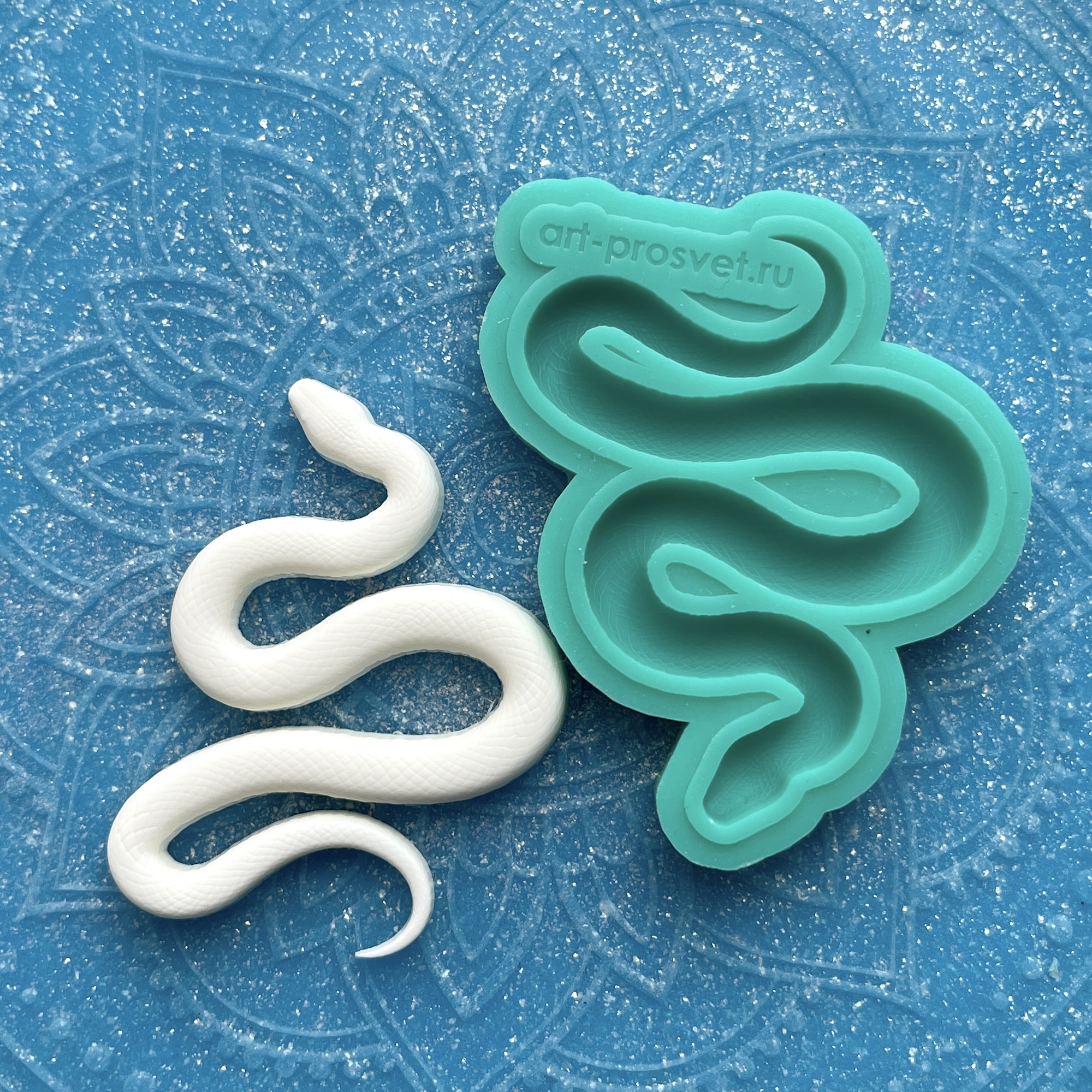 Молд "Ползущая змея 2" (S)