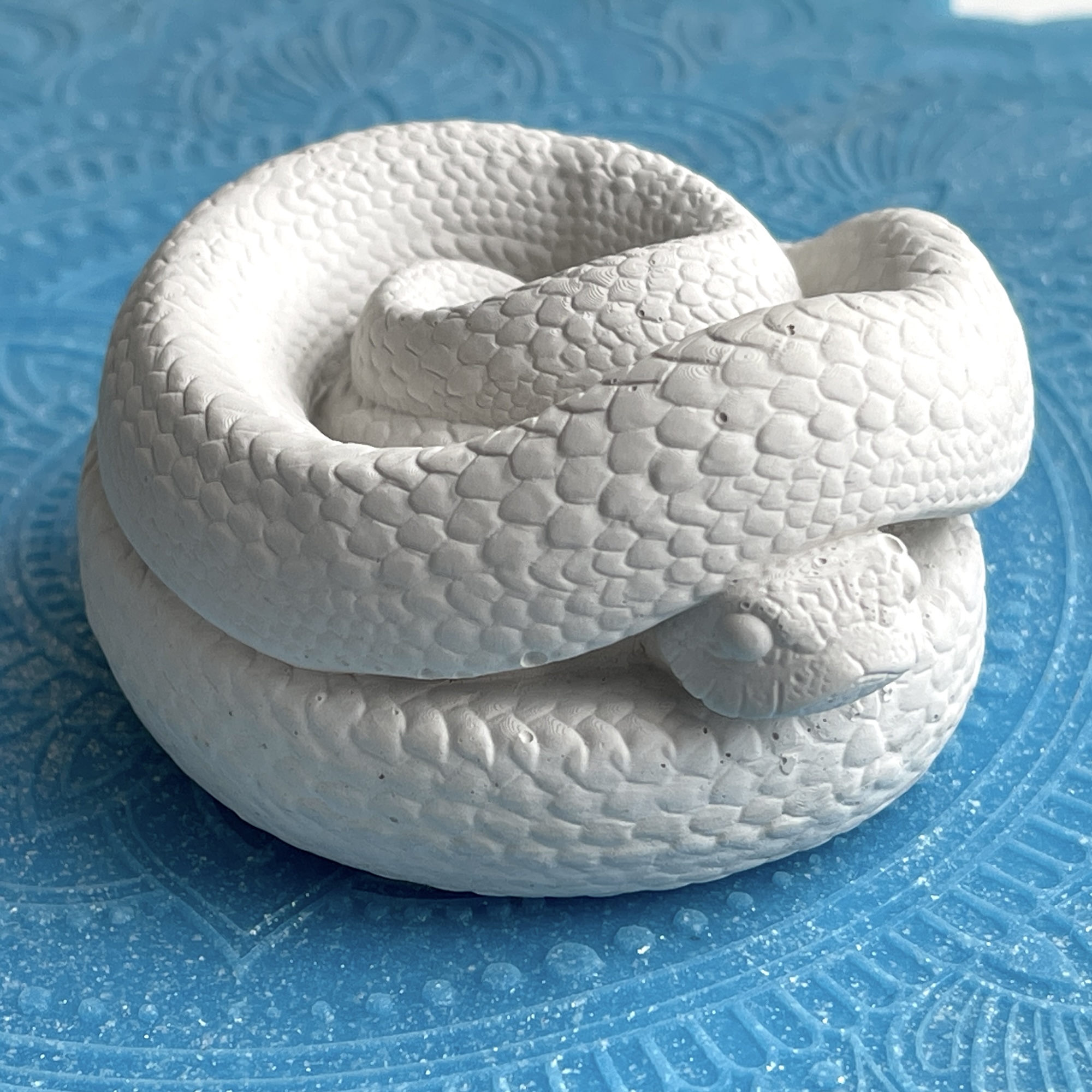 3D-молд "Змея в клубке" (L)