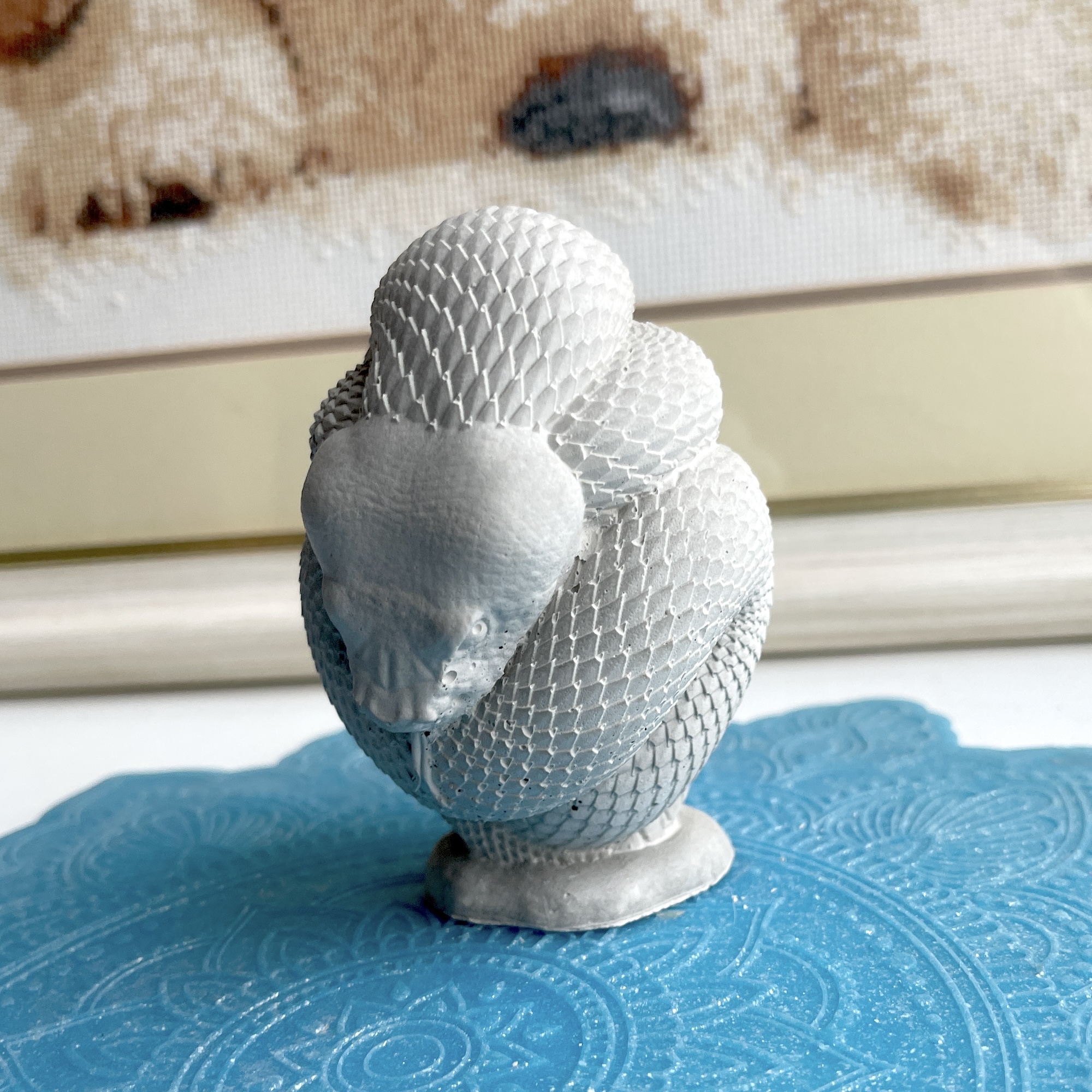 3D-молд "Змея в клубке 3" (L)