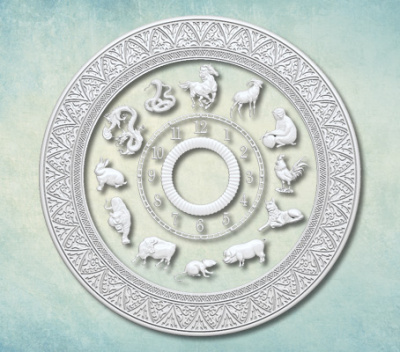 Молд циферблат "Зодиак" (L)