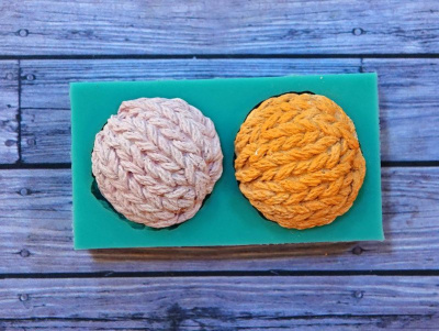 Молд "Вязанные пуговки 1"