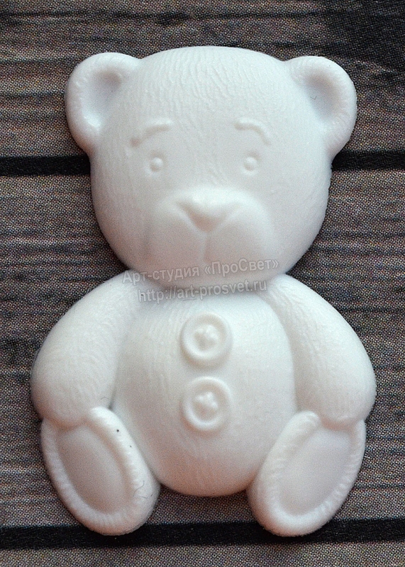 Молд "Плюшевый мишка 2"