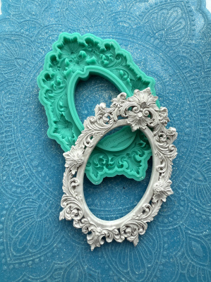 Молд "Новая барочная рамка" (L)