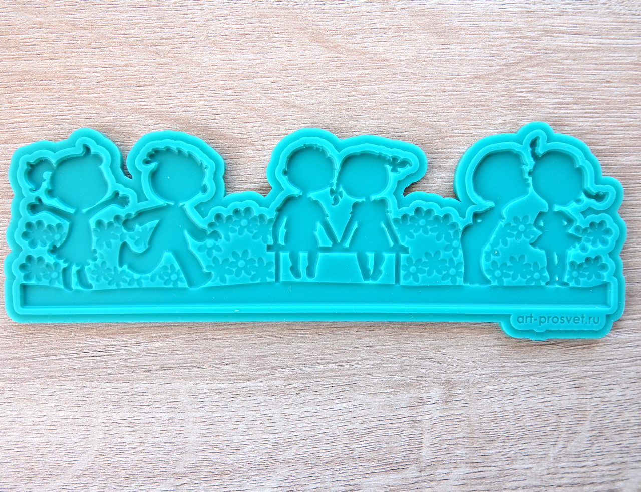 Молд бордюр "Влюбленные" (XL)