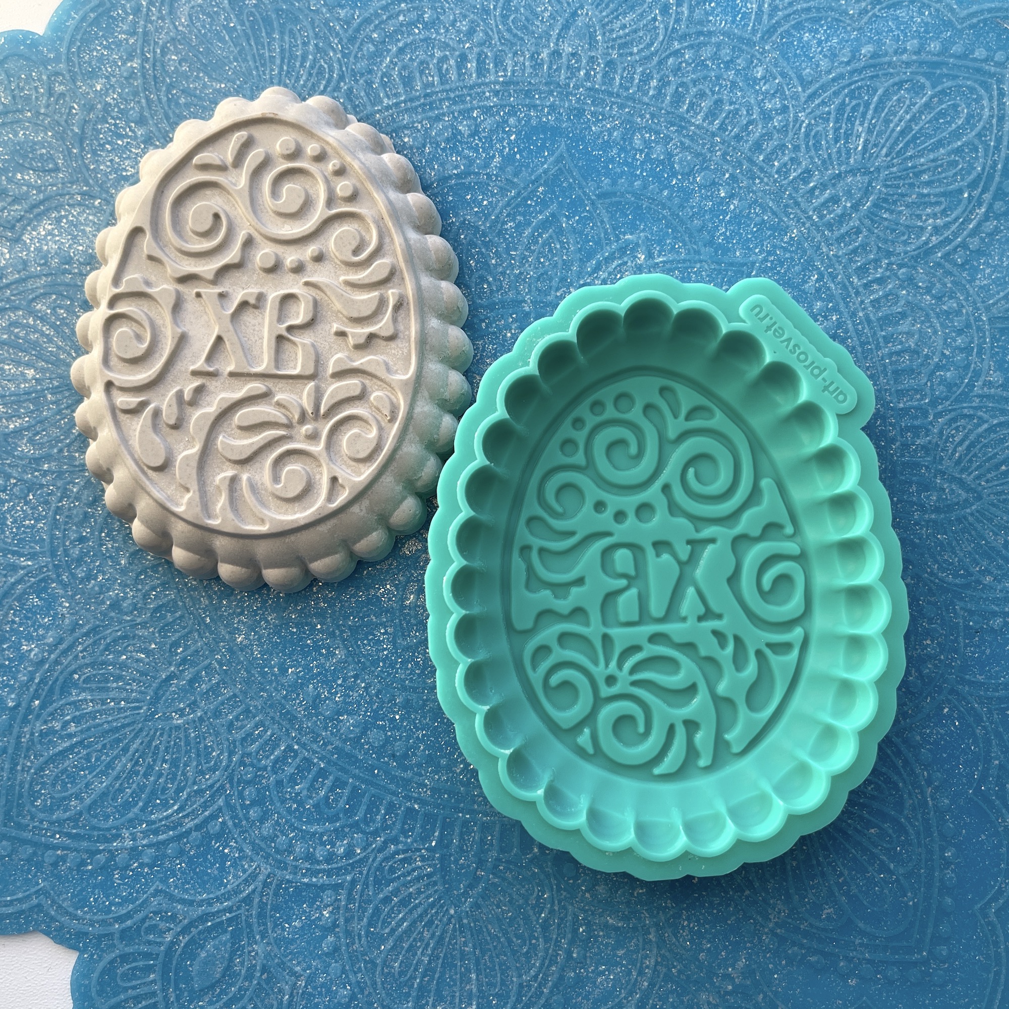 Молд  "Пасхальное яйцо 1" (L)