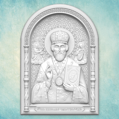 Молд "Икона Николай Чудотворц" (M)