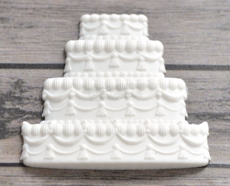 Молд "Торт в 4 уровня"