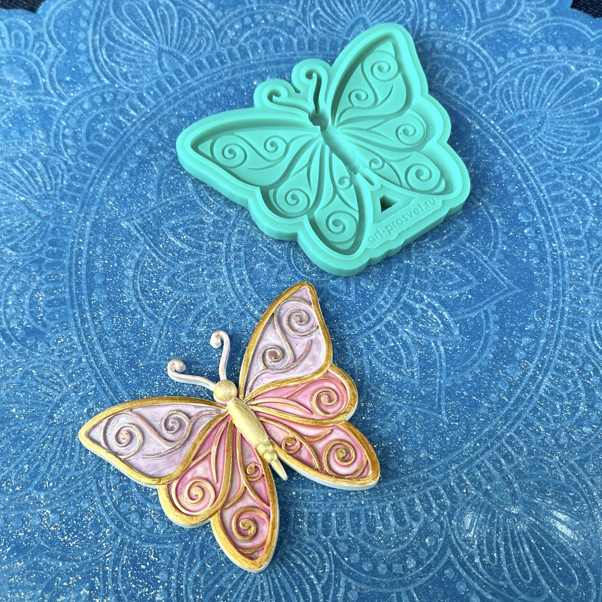 Молд "Этническая бабочка 8" (M)