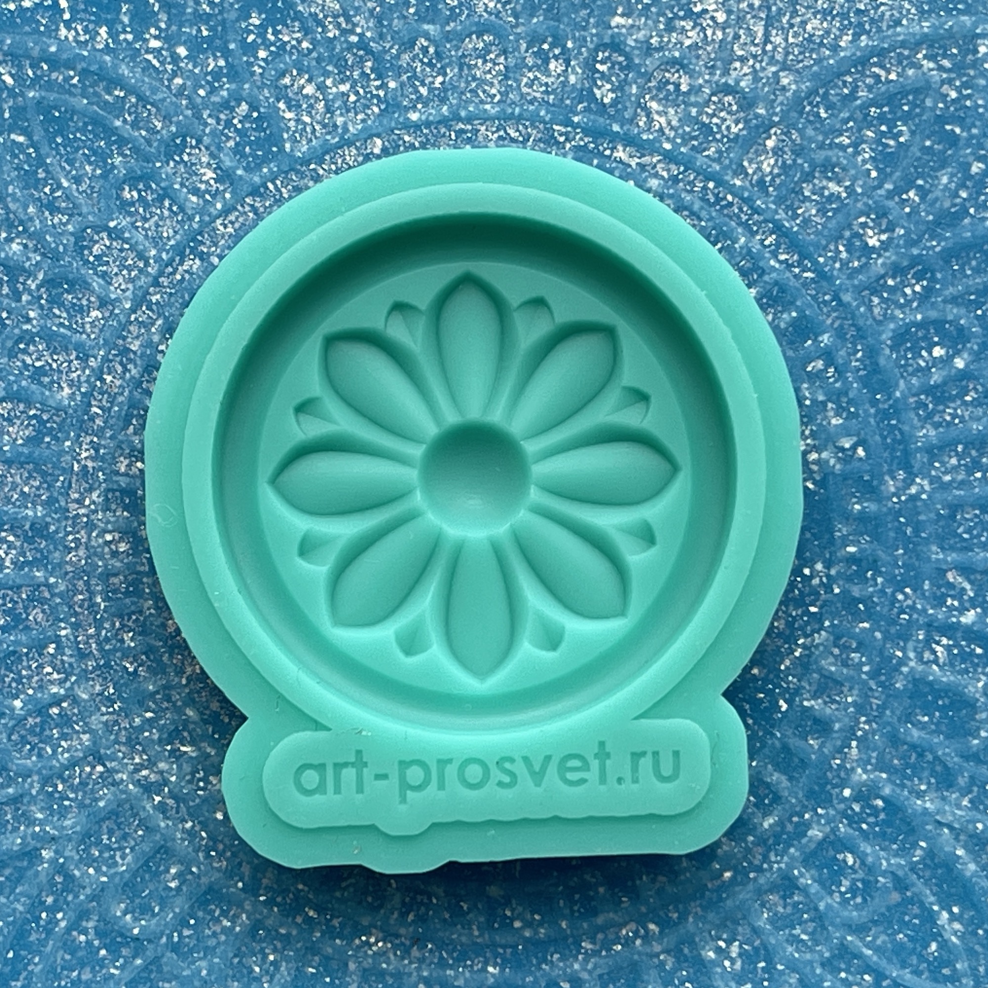 Молд "Элемент декора "Розетка" (XS)