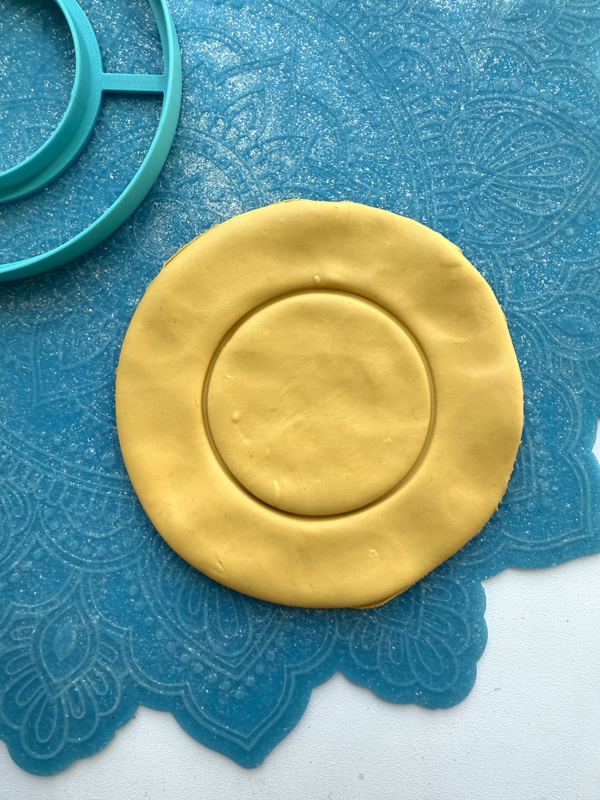 Форма-нож для теста, мастики, глины, по мотивам Игры в кальмара "Круг"