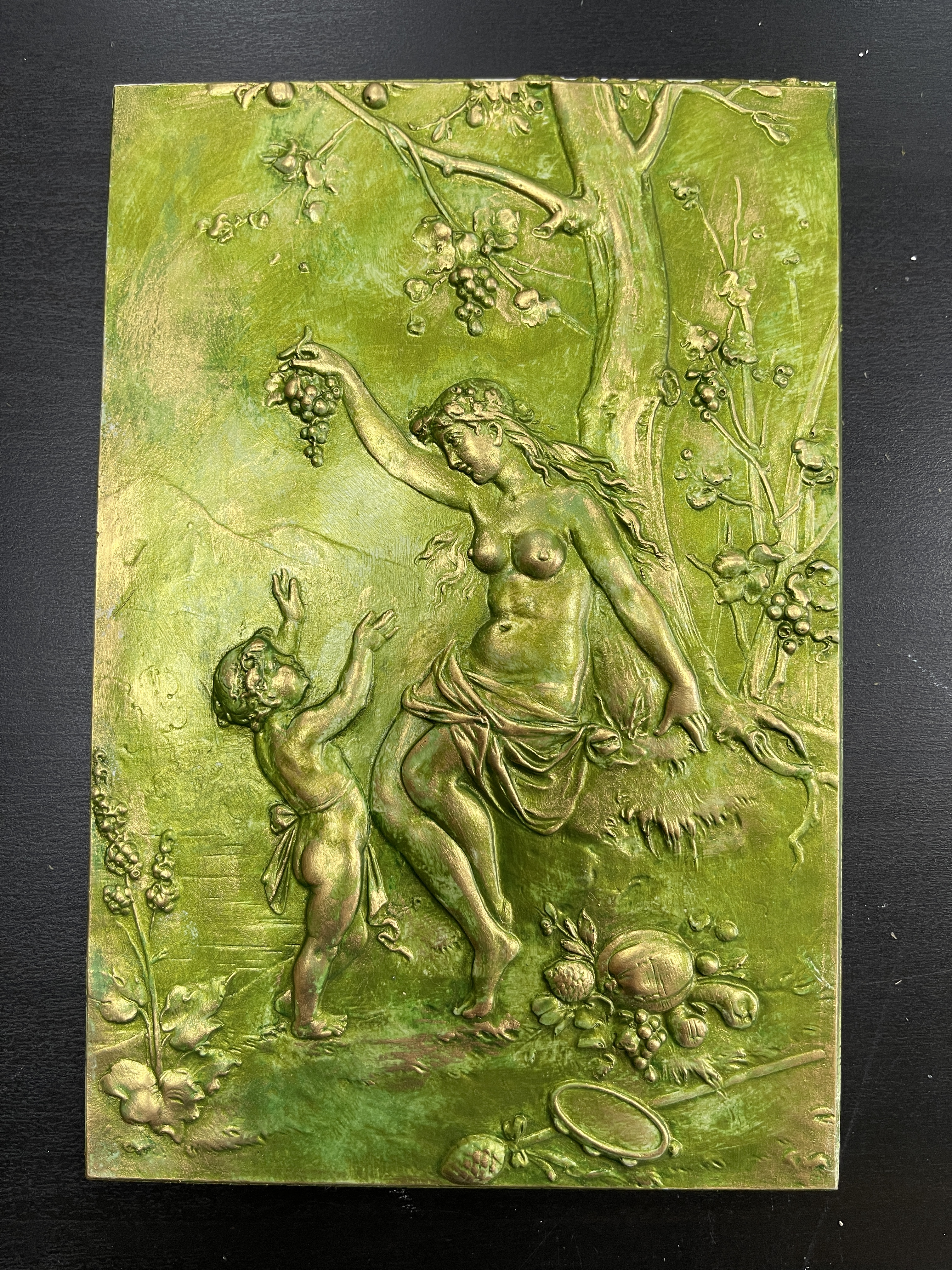 Молд панно "Райский сад" (XXL)