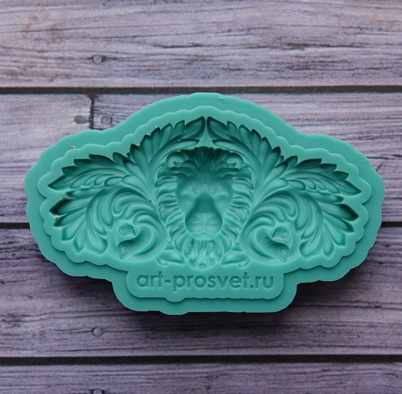 Молд "Декоративный элемент Лев" (S)