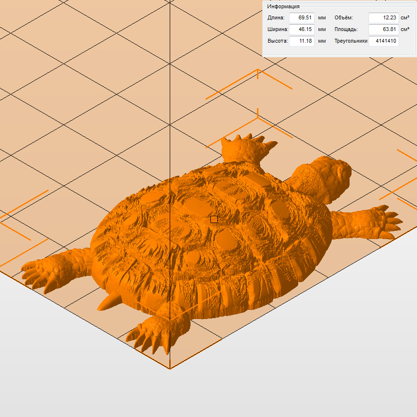 Молд "Черепаха" (M)