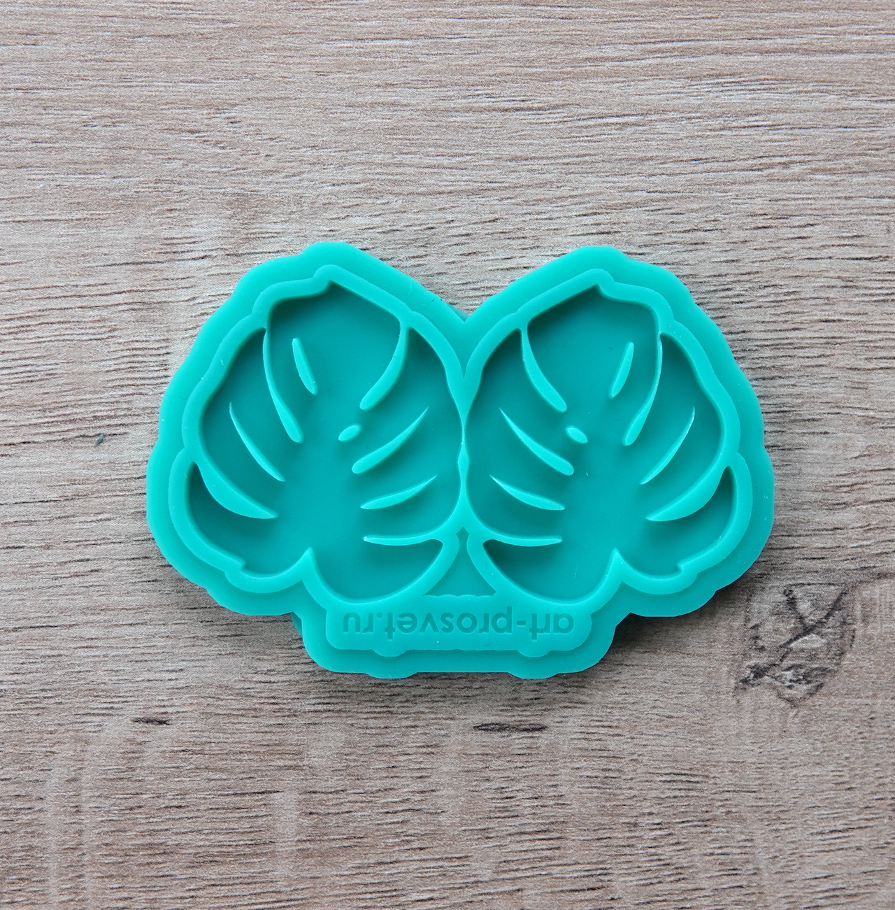 Молд набор "Лист монстеры" (XS)