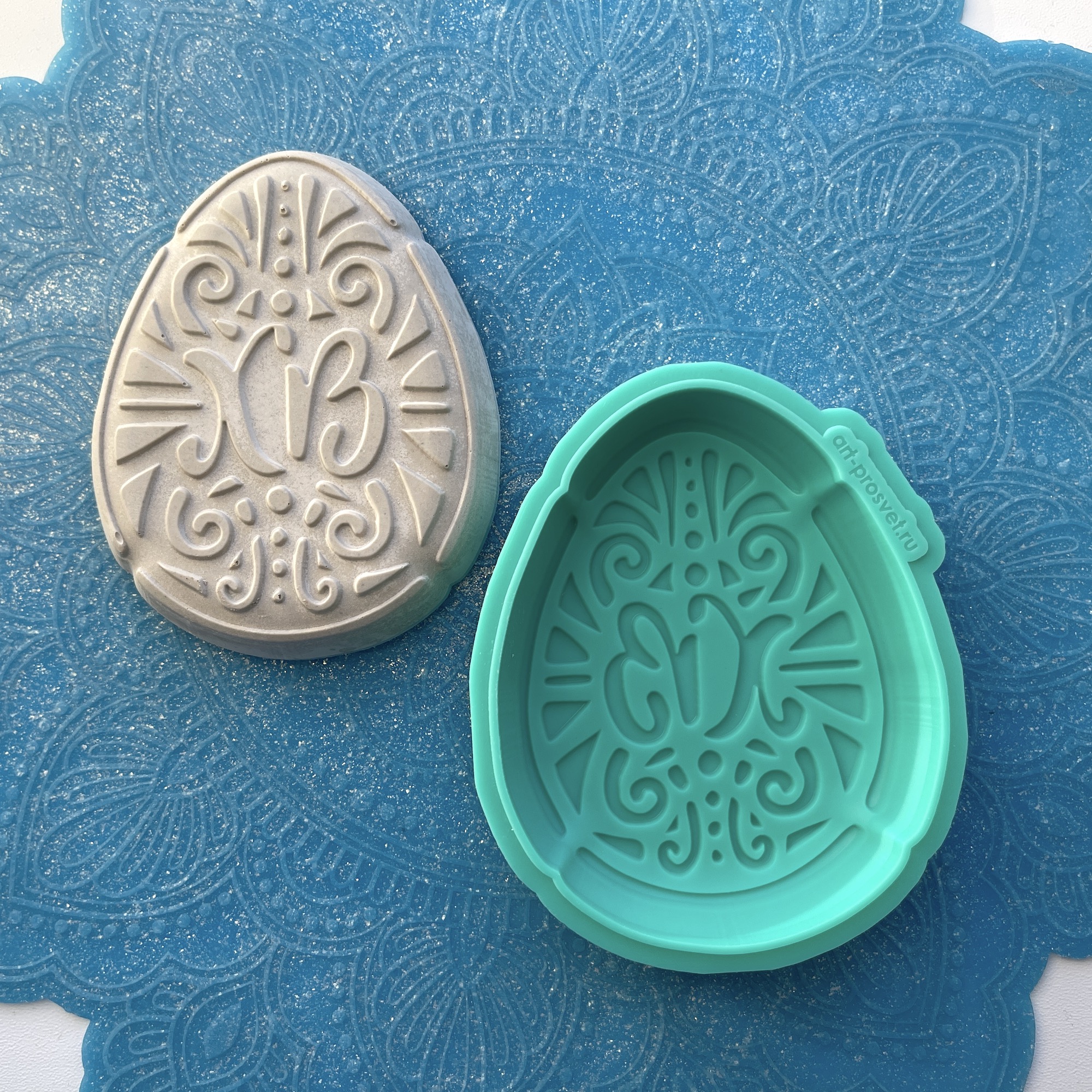 Молд  "Пасхальное яйцо 3" (L)