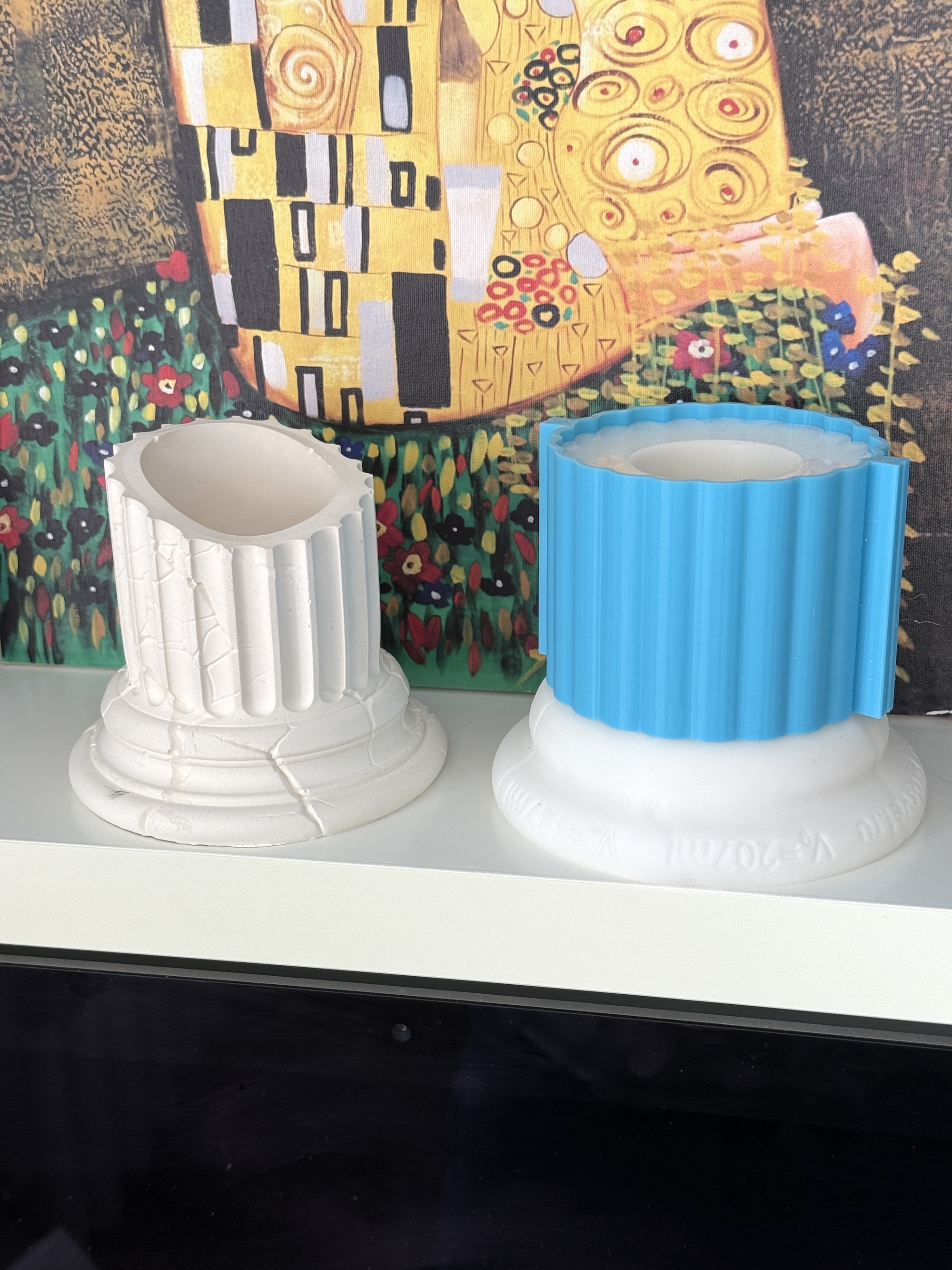 3D-молд "Кашпо - Античная колонна" (XL)