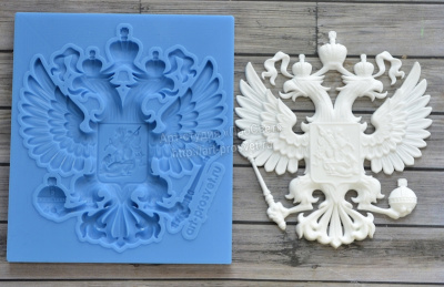 Форма силиконовая Герб России большая ARTMGRB002