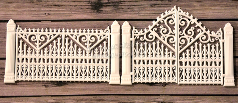 Молд "Ажурные ворота"