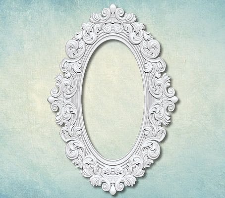 Молд силиконовый Морозная рамка 2 XL ажур ARTMD0729