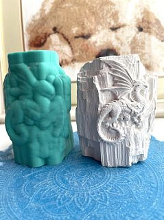 3D-молд "Драконья скала" (L)