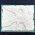 Силиконовый молд «Дмитриевская плитка 1» авторская ручная работа (XXL) — белокаменный барельеф в стиле резьбы Дмитриевского собора — птица-сирин с раскинутыми крыльями