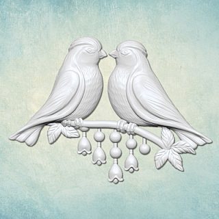 Молд "Птички на ветке" (XS)