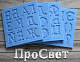 Молд алфавит "Лесная сказка" прописные (заглавные) + символы, кириллица