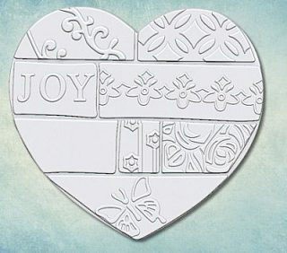 Молд "Лоскутное сердце JOY" (S)