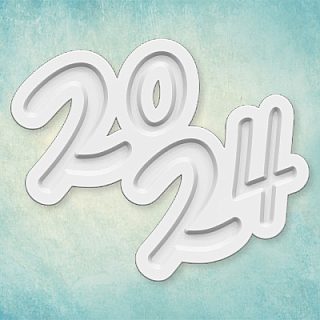 Молд надпись "2024" (S)