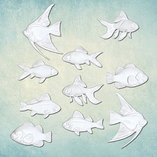 Молд набор "Рыбы" (XS)