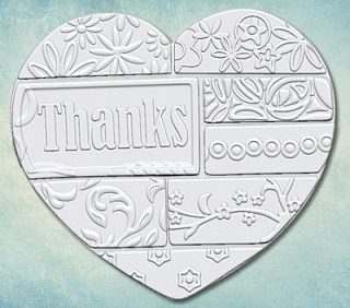 Молд "Лоскутное сердце Thanks" (S)