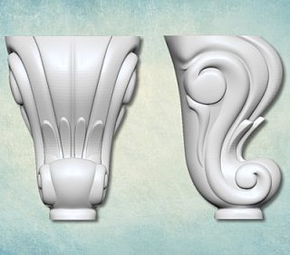 Комплект молдов 3D "Ножка" (XS)