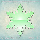 Молд для эпоксидной смолы (Geode ResinArt) "Снежинка 1" (L)