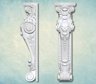 Молд 3D  "Декоративный кронштейн" (M)