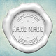 Молд "Сургучная печать HAND MADE 2" (S)