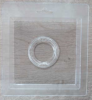 Пластиковая форма "Круглая рамка"